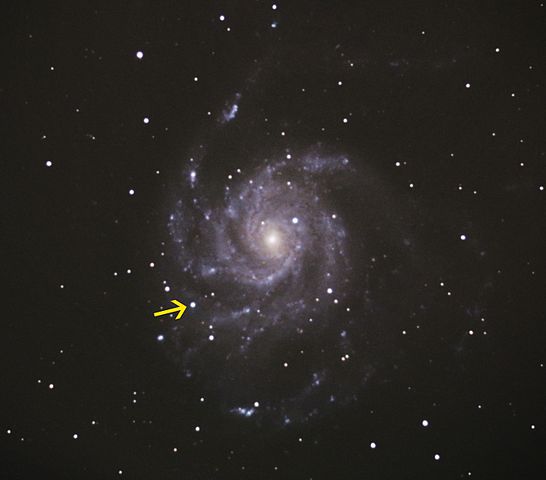 supernova à proximité autour de moi